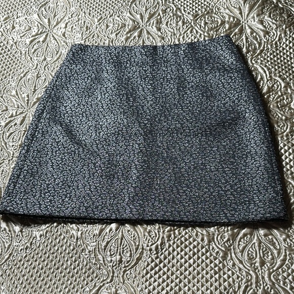 LOFT Gray Pencil Mini Skirt for Work - Picture 3 of 10